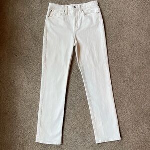 Madewell High Rise Slim BoyJean
